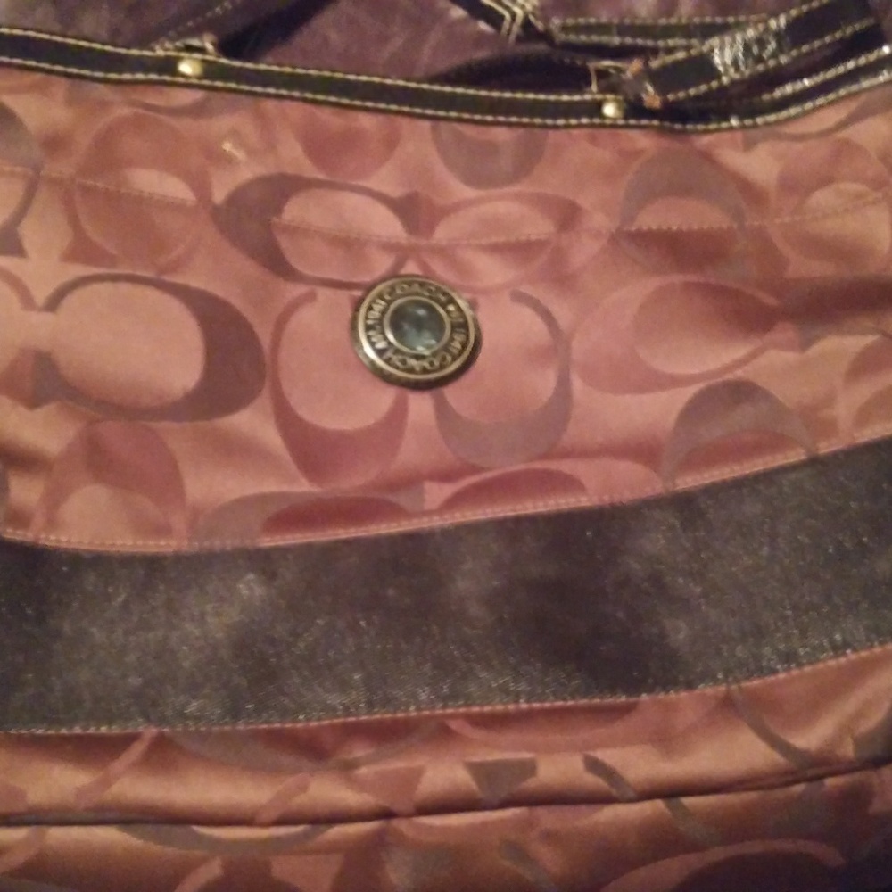 Coach diaper bag
